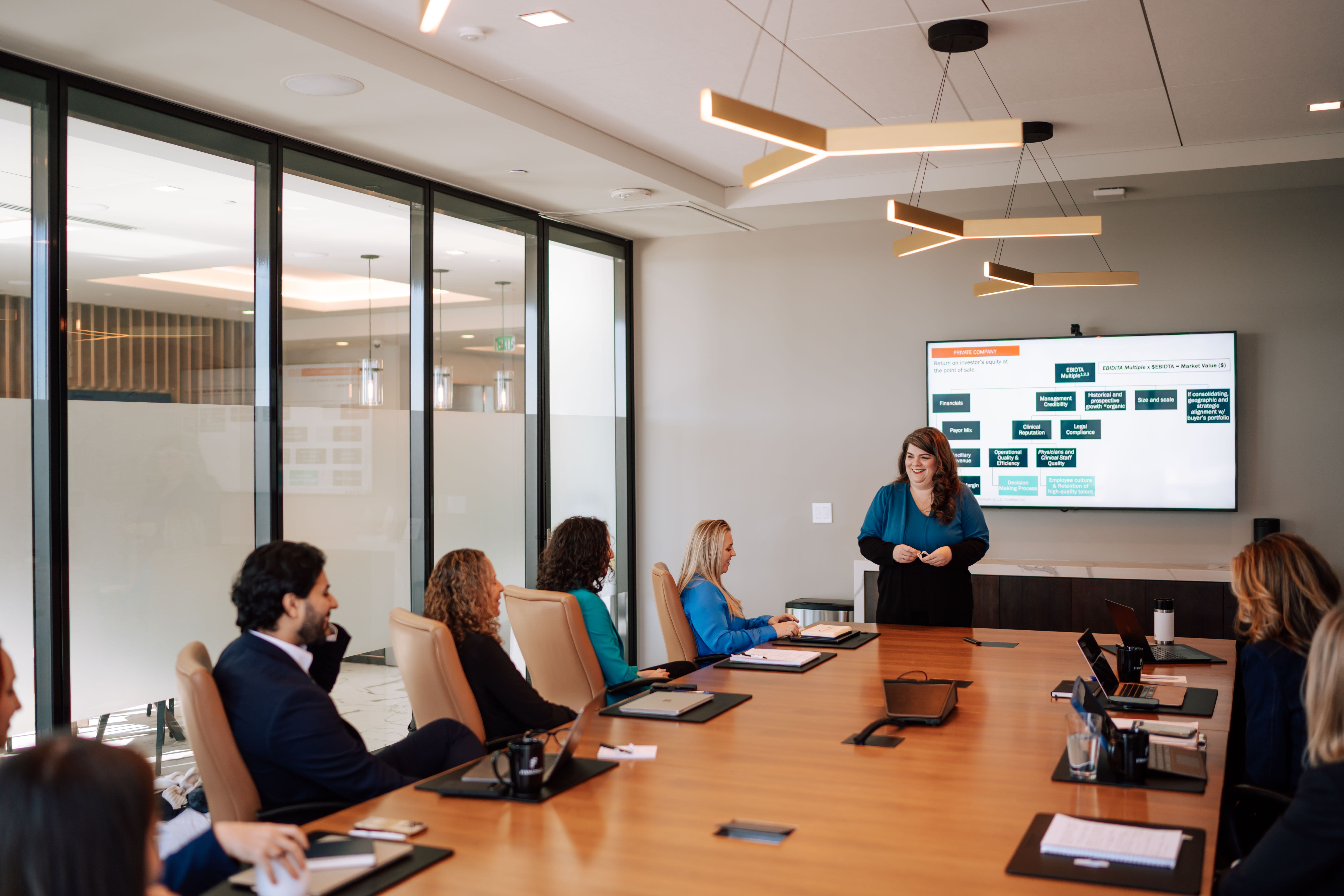 Kari Zeller delivering a keynote speech