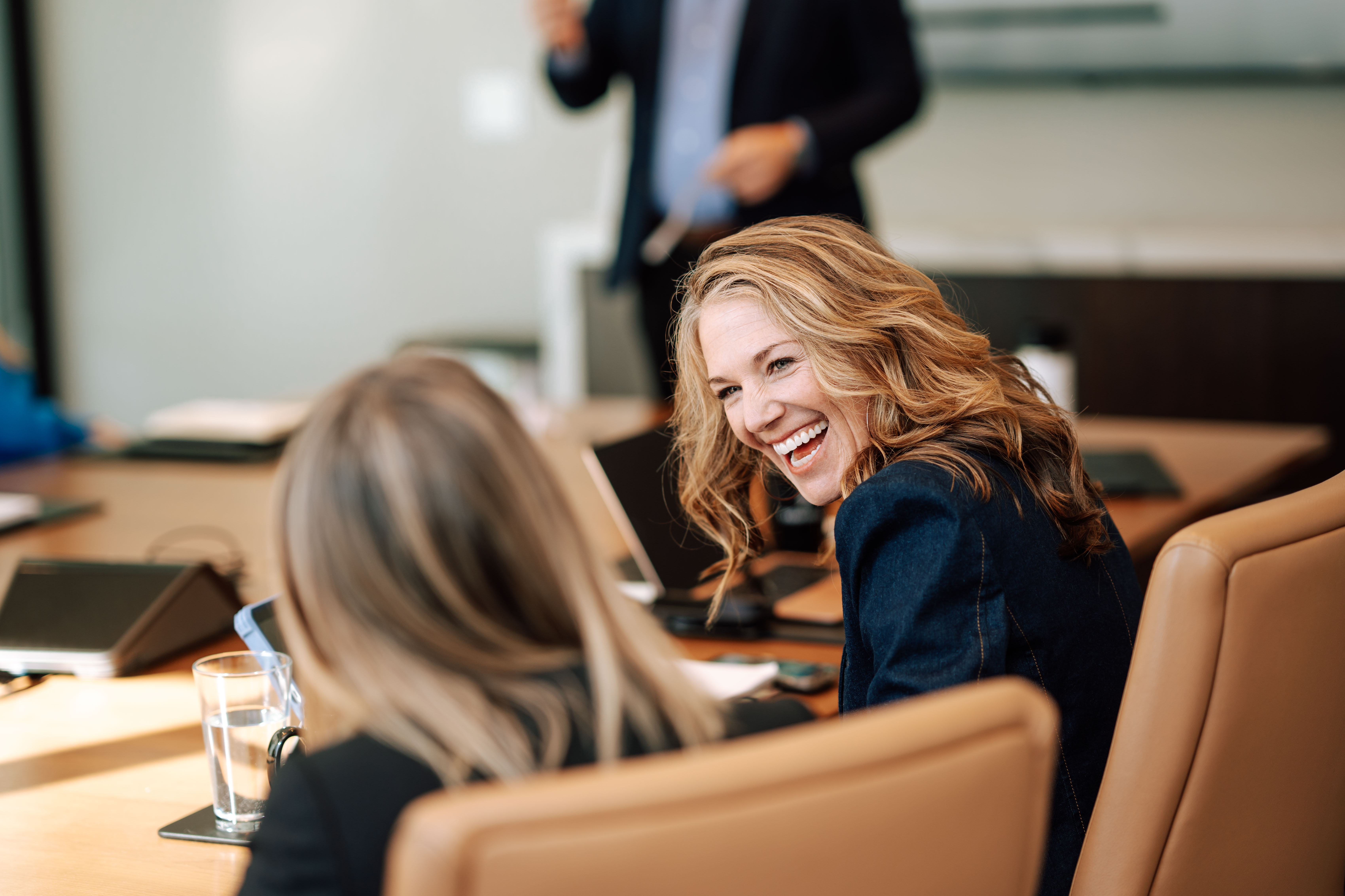 Kari Zeller in an executive coaching session