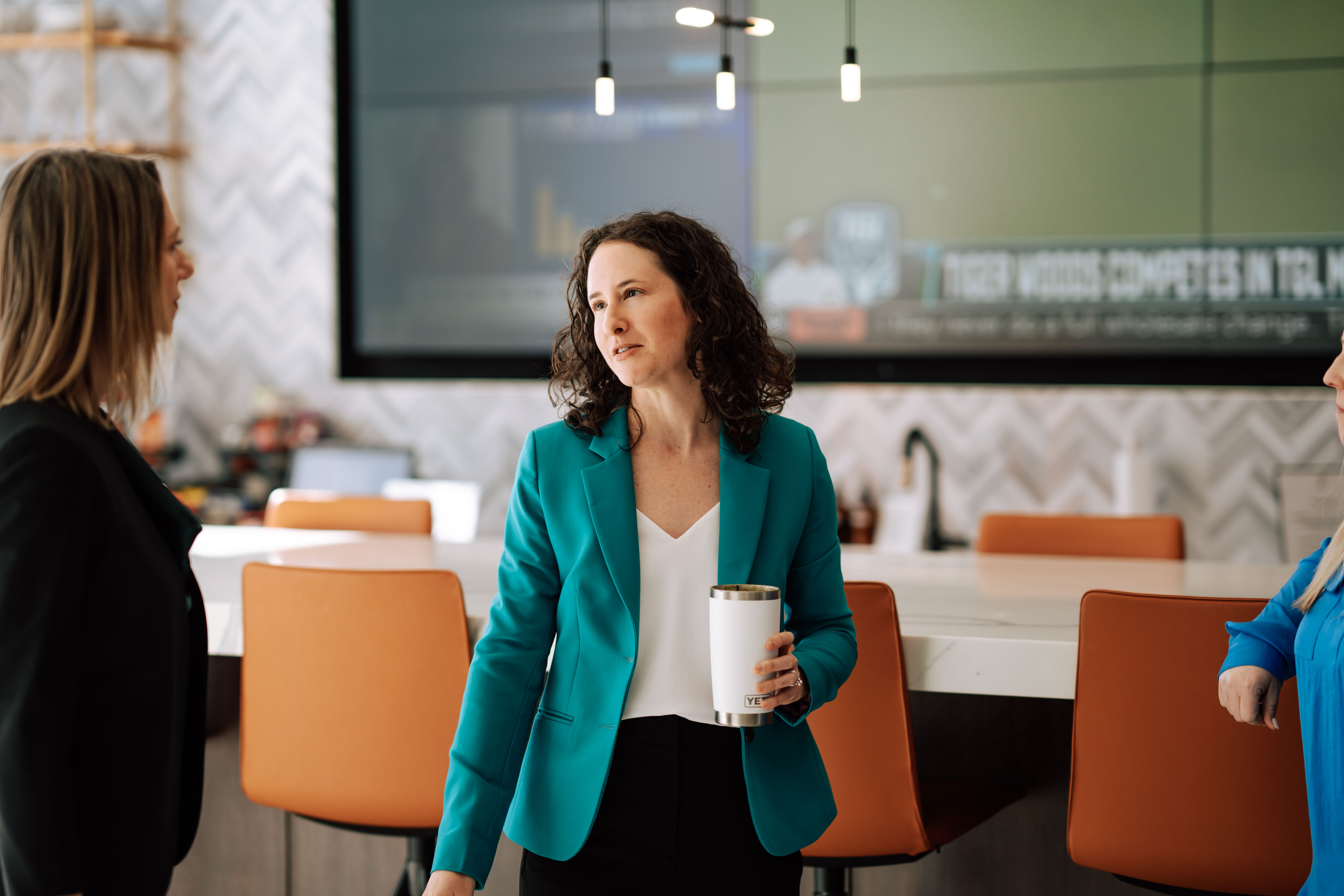 Kari Zeller writing and reflecting